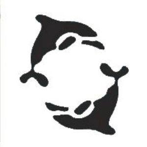 Dolfijn 5 (5x5cm) 603 Dolfijn 5 (5x5cm) 603